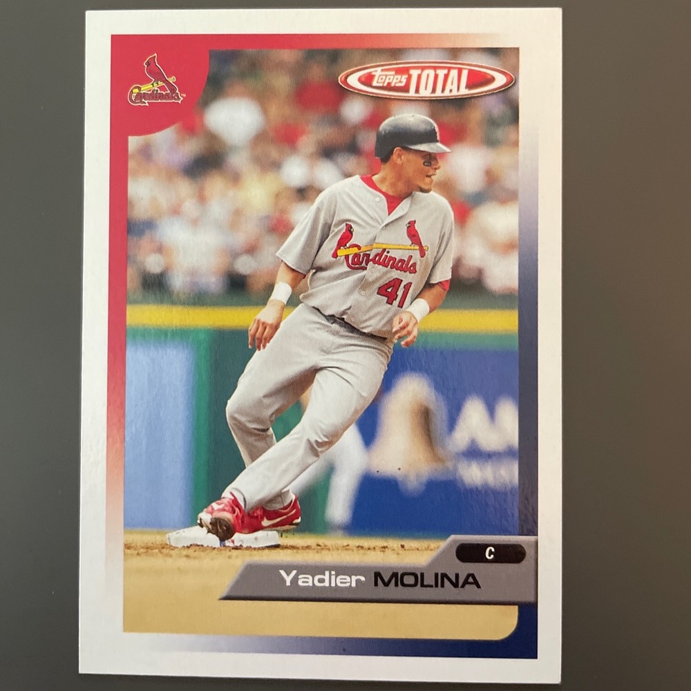 Yadier Molina 2005 Topps Total Baseball Card #26